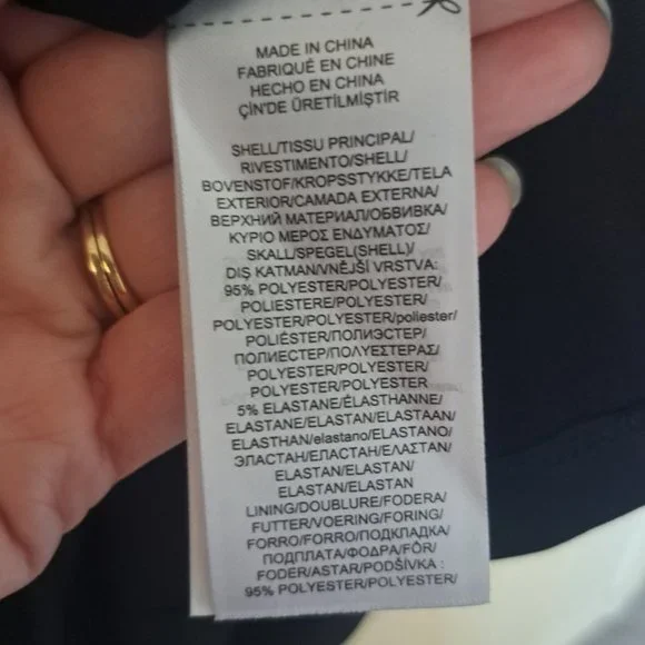 NWT Lauren Ralph Lauren women's black surprise sheath dress Size 10P - Picture 6 of 10